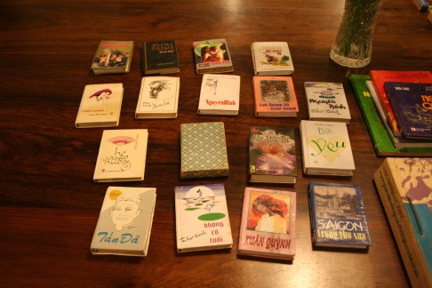 Miniature poetry books from HCM City